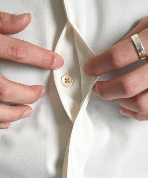 city（シティ）の「BAND COLLAR FLY FRONT SHIRTS/バンドカラーシャツ（シャツ/ブラウス・メンズ・その他17/キナリ・1/2/3）」の20枚目の写真