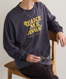 DISCOAT | USAコットンツアーロゴロングTシャツ(Tシャツ/カットソー)