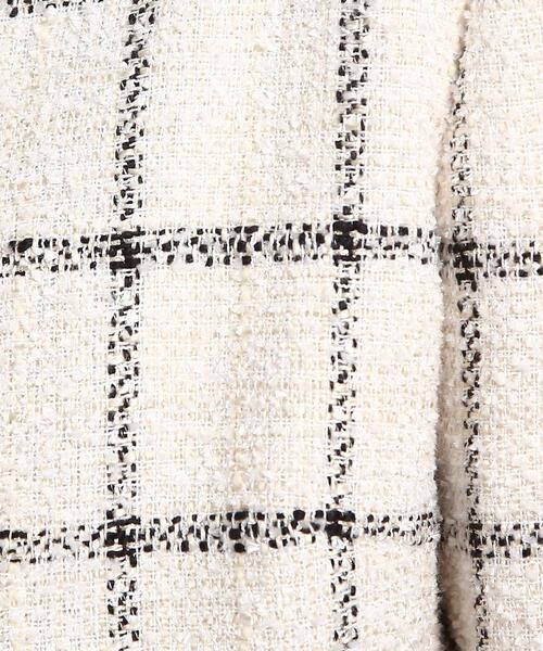 COUP DE CHANCE（クードシャンス）の「◆【セットアップ対応】ツイードノーカーラージャケット（スーツジャケット・レディース・ベージュ系その他7/ブラック系3・40/38/36/34）」の18枚目の写真