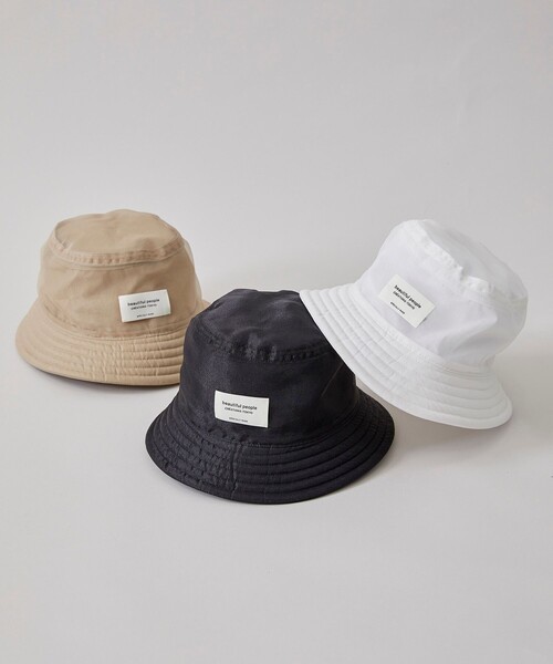 beautiful people（ビューティフルピープル）の「【beautiful people(ビューティフルピープル)】《STUDIOUS別注》リバーシブルオーガンジーバケットハット（ハット・レディース・ホワイト/ブラック/ベージュ・FREE）」の12枚目の写真