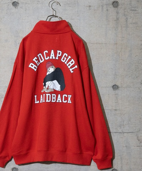 Red Cap Girl(レッドキャプガール)の「【ar】〔Red Cap Girl/レッドキャップガール〕裏毛RCG フロントワッペン