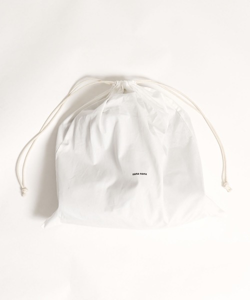 NaNa-NaNa(ナナナナ)の「nana-nana/ナナナナ A4 RECYCLED LEATHER ショルダーバック 2WAY(ショルダーバッグ・レディース・ブラック・ONE SIZE)」の13枚目の写真