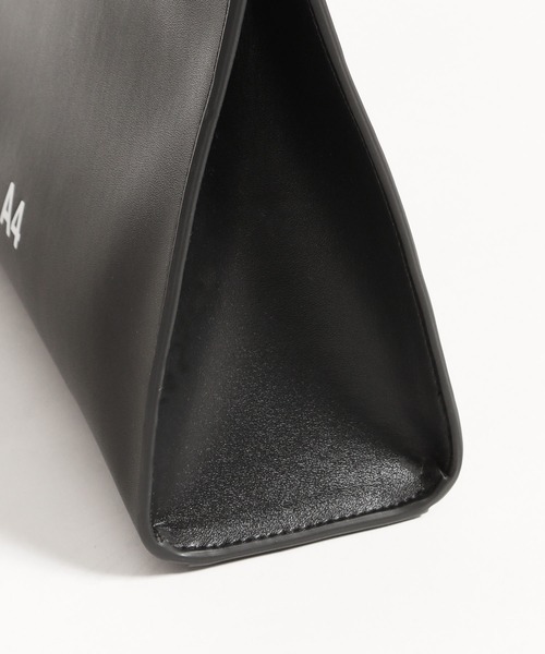 NaNa-NaNa(ナナナナ)の「nana-nana/ナナナナ A4 RECYCLED LEATHER ショルダーバック 2WAY(ショルダーバッグ・レディース・ブラック・ONE SIZE)」の8枚目の写真