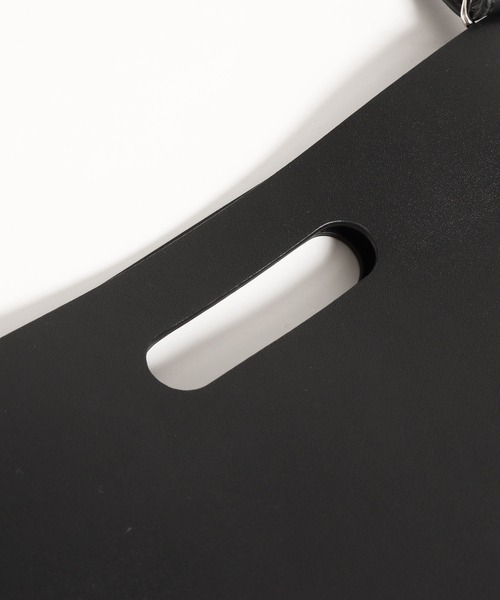 NaNa-NaNa(ナナナナ)の「nana-nana/ナナナナ A4 RECYCLED LEATHER ショルダーバック 2WAY(ショルダーバッグ・レディース・ブラック・ONE SIZE)」の6枚目の写真