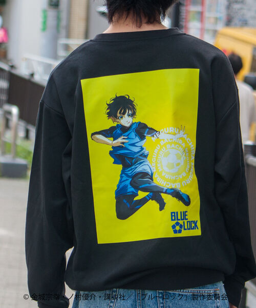 GLOSTER（グロスター）の「【BLUELOCK/ブルーロック】バックプリントスウェット（スウェット・メンズ・ブラック系その他/ブラック系その他2/ブラック系その他3/ブラック系その他4・M/L）」の3枚目の写真