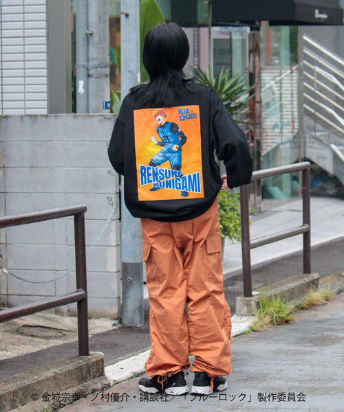 GLOSTER（グロスター）の「【BLUELOCK/ブルーロック】バックプリントスウェット（スウェット・メンズ・ブラック系その他/ブラック系その他2/ブラック系その他3/ブラック系その他4・M/L）」の5枚目の写真