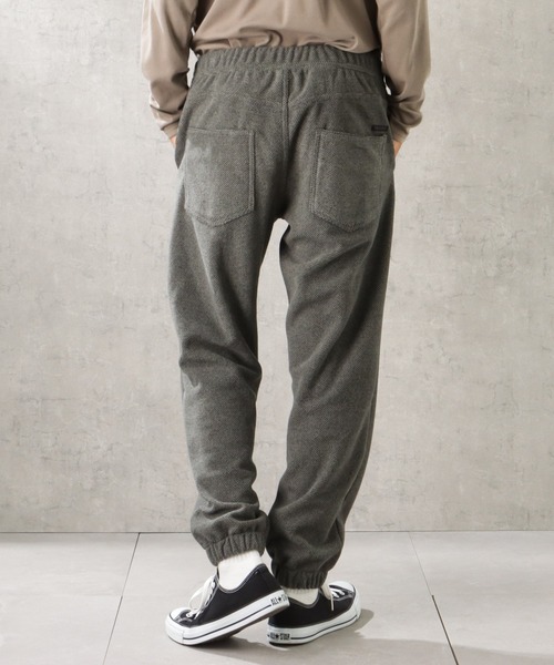 NAVY(ネイビー)の「RUN DENIM ウエストゴムワッフルジョガーパンツ(その他パンツ・メンズ・ブラック/チャコール・M/L)」の5枚目の写真