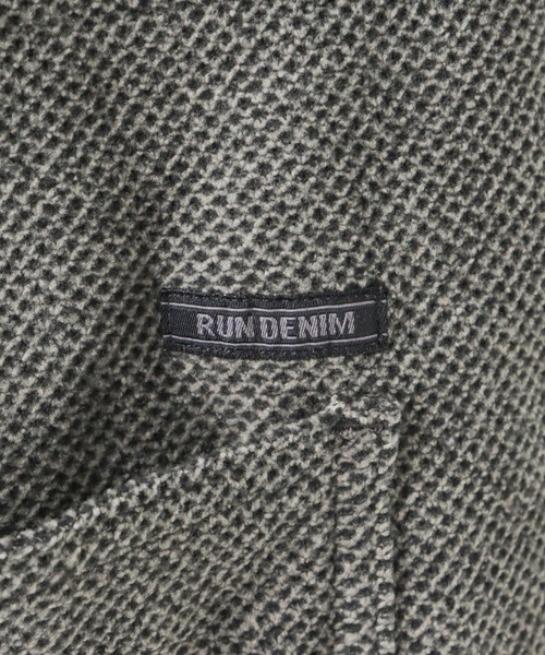 NAVY(ネイビー)の「RUN DENIM ウエストゴムワッフルジョガーパンツ(その他パンツ・メンズ・ブラック/チャコール・M/L)」の11枚目の写真