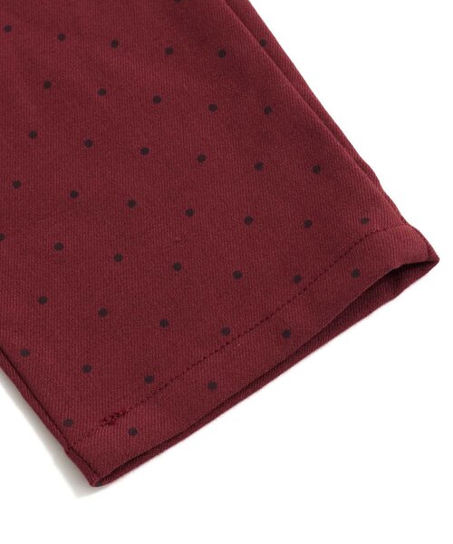 apres les cours(アプレレクール)の「WEB限定 後ろリボンサロペット(サロペット/オーバーオール・キッズ・ドット/ベージュ・80/90/100/110/120/130/140)」の6枚目の写真