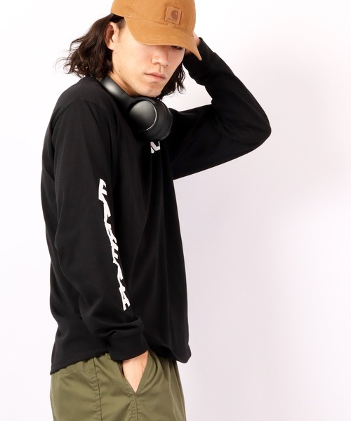 FILA(フィラ)の「FILA 切り替えロングスリーブTシャツ(Tシャツ/カットソー・メンズ・ネイビー/グリーン系その他/ホワイト/グリーン/レッド/ブラック・XL/M/L)」の11枚目の写真