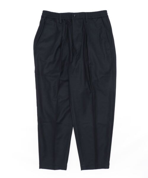 Scye(サイ)の「【Scye】Wool Cashmere Flannel Drawstring Trousers(スラックス・メンズ・その他17/ダークグレー・40cm/38)」の2枚目の写真