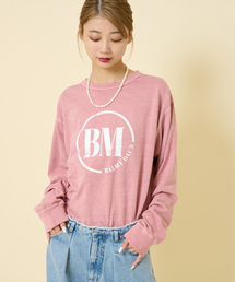 【BALMYDAYS/バーミーデイズ】 別注OVERDYED BIG L/S TEE