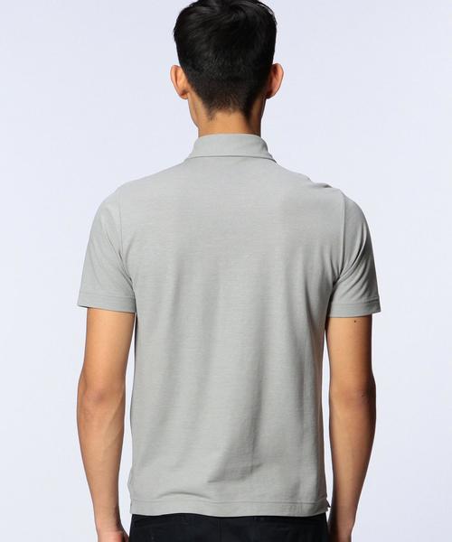 【新品未使用】ザノーネ アイスコットン ポロシャツ　グレー　48 新品未使用】ザノーネ アイスコットン ポロシャツ グレー 48