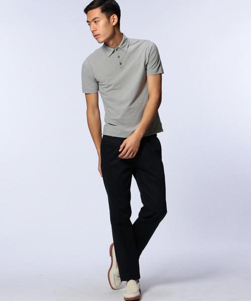 美品 ZANONE アイスコットン ポロシャツ 46 黒 ザノーネ / ZANONE / ポロシャツ / アイスコットン / ice cotton
