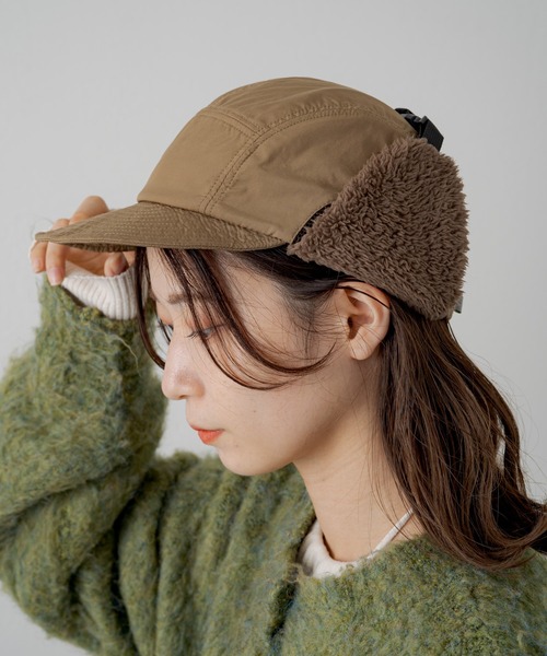 Kastane(カスタネ)の「HaresCap(キャップ・レディース・ベージュ/ネイビー・FREE)」の9枚目の写真