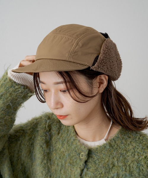 Kastane(カスタネ)の「HaresCap(キャップ・レディース・ベージュ/ネイビー・FREE)」の7枚目の写真