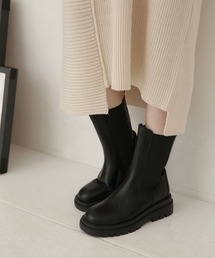 NANO universe（ナノユニバース）の「LB.04/ミドルサイドゴアブーツ（ブーツ）」