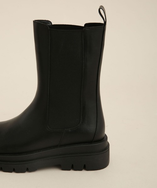 NANO universe（ナノユニバース）の「LB.04/ミドルサイドゴアブーツ（ブーツ・レディース・ブラック・22.5/23.5/24.5）」の7枚目の写真