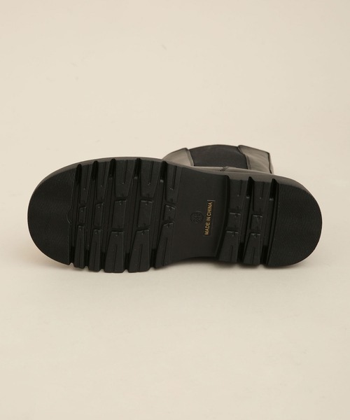 NANO universe（ナノユニバース）の「LB.04/ミドルサイドゴアブーツ（ブーツ・レディース・ブラック・22.5/23.5/24.5）」の8枚目の写真