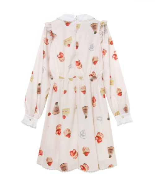 Honey Cinnamon（ハニーシナモン）の「アソートケーキ柄ワンピース（ワンピース・レディース・アイボリー/ピンク・FREE）」の10枚目の写真