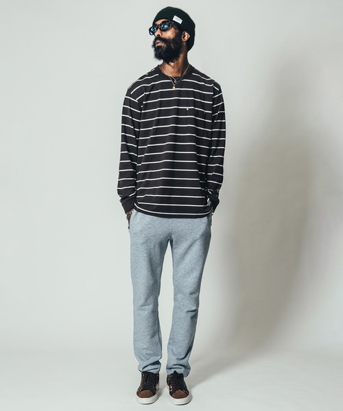 トップス OVY KAJA HIGH GAUGE BORDER POCKET TEE KAJA HIGH GAUGE BORDER POCKET TEE | KAJA