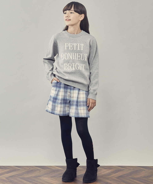 a.v.v（アーヴェヴェ）の「[100-130]アソートニット（ニット/セーター・キッズ・ライトブルー/ライトパープル/ライトグレー/ネイビー・110/120/100/130）」の19枚目の写真