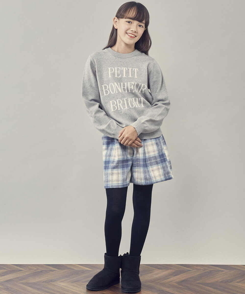 a.v.v（アーヴェヴェ）の「[100-130]アソートニット（ニット/セーター・キッズ・ライトブルー/ライトパープル/ライトグレー/ネイビー・110/120/100/130）」の20枚目の写真