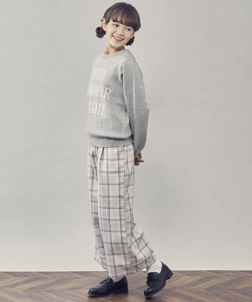 a.v.v（アーヴェヴェ）の「[100-130]アソートニット（ニット/セーター・キッズ・ライトブルー/ライトパープル/ライトグレー/ネイビー・110/120/100/130）」の21枚目の写真