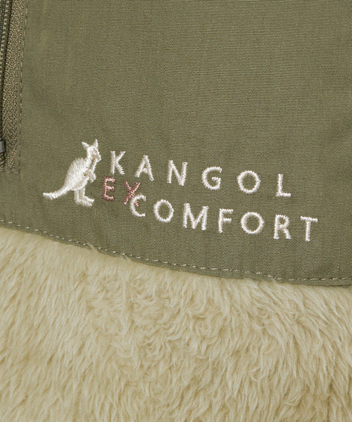 KANGOL EXTRA COMFORT(カンゴールエクストラコンフォート)の「片ポケフリースプルオーバー(スウェット・レディース・ライトグリーン/ブルーグレー/ネイビー/ベージュ・L/M/LL)」の15枚目の写真