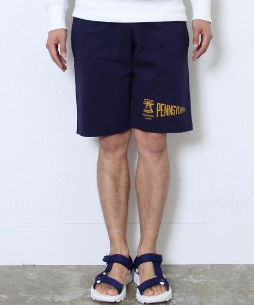 coen(コーエン)の「ロゴプリントカットショーツ(その他パンツ・メンズ・オフホワイト/ネイビー/グレー・SMALL/LARGE/X-LARGE/MEDIUM)」の7枚目の写真