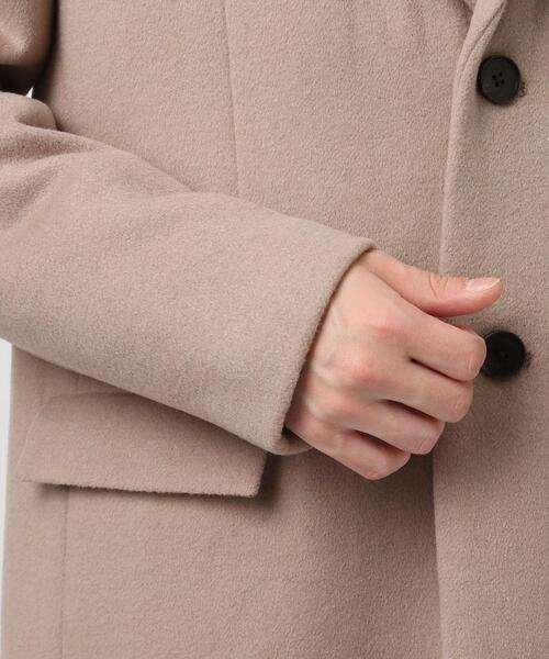 tk.TAKEO KIKUCHI（ティーケータケオキクチ）の「◆GiGaTexメルトンチェスターコート（チェスターコート・メンズ・ライトグリーン/ブラウン系その他/ライトベージュ/ブラック・01/02/03/04）」の10枚目の写真