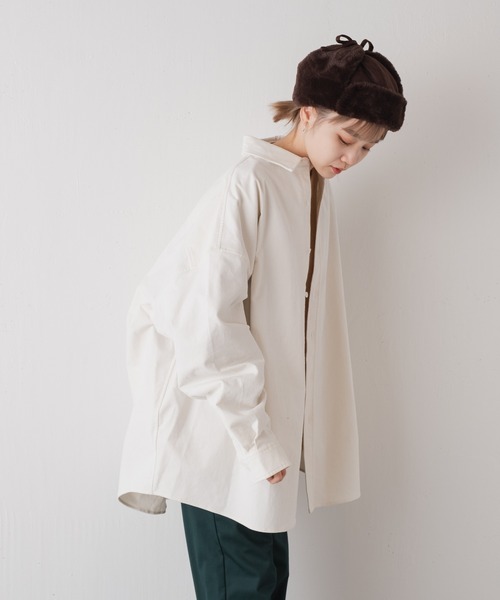 WHIMSIC（ウィムジック）の「【UNISEX】ムートンフライトキャップ（ニットキャップ/ビーニー・メンズ・ブラウン/ブラック・FREE）」の13枚目の写真