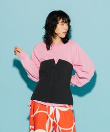 CITEN | ＜CITEN＞コルセットデザイン トップス(ベスト)