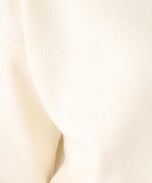 OPAQUE.CLIP（オペークドットクリップ）の「◆ボートネックニット【抗ピリング&マシンウォッシャブル】（ニット/セーター・レディース・ブラック/レッド系1/オフホワイト/ナチュラル/ブルー/ピンク系・34/36/38/40/42）」の13枚目の写真