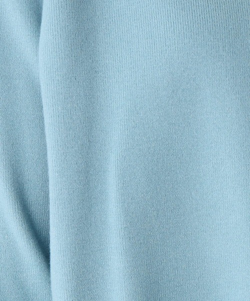 OPAQUE.CLIP（オペークドットクリップ）の「◆ボートネックニット【抗ピリング&マシンウォッシャブル】（ニット/セーター・レディース・ブラック/レッド系1/オフホワイト/ナチュラル/ブルー/ピンク系・34/36/38/40/42）」の11枚目の写真