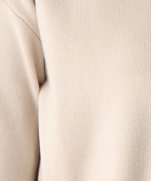 OPAQUE.CLIP（オペークドットクリップ）の「◆ボートネックニット【抗ピリング&マシンウォッシャブル】（ニット/セーター・レディース・ブラック/レッド系1/オフホワイト/ナチュラル/ブルー/ピンク系・34/36/38/40/42）」の12枚目の写真