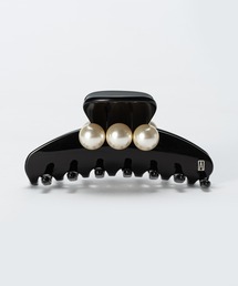 ALEXANDRE DE PARIS TIMELESS PEARL CLIP MEDIUM アレクサンドル ドゥ パリ タイムレス スワロフスキー（R）パール ヘアクリップ M