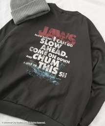 【Universal City Studios LLC/ユニバーサル・シティ・スタジオ】キャラクター プリント スウェット/BACK TO THE FUTURE/CHUCKY/JAWS/ビッグシルエット/裏毛