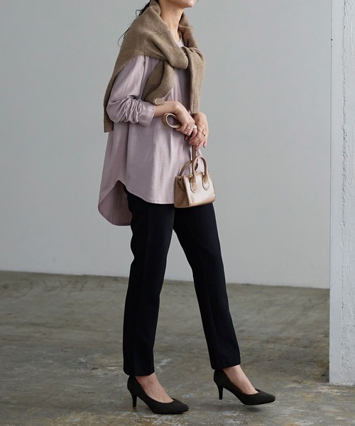 KOBE LETTUCE(コウベレタス)の「走れるパンプス ポインテッドトゥ7cmヒール(パンプス・レディース・ブラック系1/ベージュ系/ベージュ/ブラック系/ブラック/ピンクベージュ/グレイッシュベージュ/ブラウン系/グレー系/ベージュ系1/ホワイト/ブラック系2・L/LL/M/3L/S/XS)」の15枚目の写真