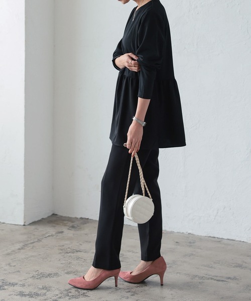 KOBE LETTUCE(コウベレタス)の「走れるパンプス ポインテッドトゥ7cmヒール(パンプス・レディース・ブラック系1/ベージュ系/ベージュ/ブラック系/ブラック/ピンクベージュ/グレイッシュベージュ/ブラウン系/グレー系/ベージュ系1/ホワイト/ブラック系2・L/LL/M/3L/S/XS)」の22枚目の写真