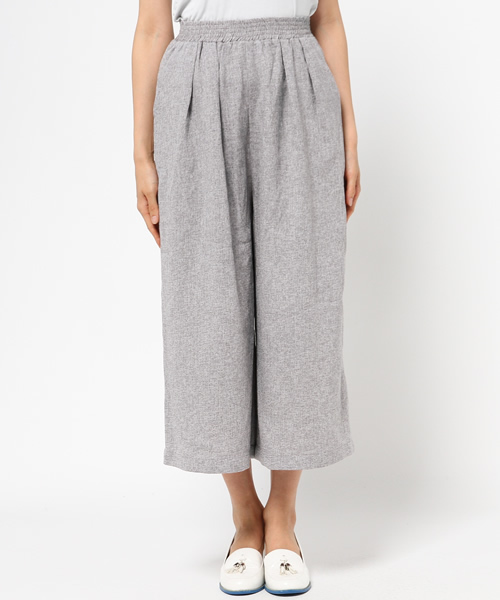 mystic（ミスティック）の「ワイドパンツ（その他パンツ・レディース・オフホワイト/グレー/チャコールグレー・ﾌﾘ-）」の4枚目の写真