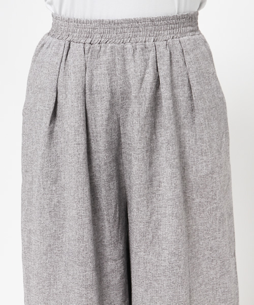 mystic（ミスティック）の「ワイドパンツ（その他パンツ・レディース・オフホワイト/グレー/チャコールグレー・ﾌﾘ-）」の7枚目の写真