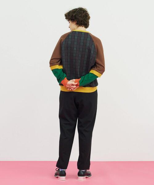 FRAPBOIS（フラボア）の「ミックス スウェット（スウェット・レディース・チャコールグレー/ワイン・1/2）」の14枚目の写真