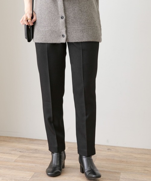 URBAN RESEARCH Sonny Label（アーバンリサーチサニーレーベル）の「『3サイズ展開』センプレテーパードパンツ（その他パンツ・レディース・ブラック/グレー系その他・SMALL/MEDIUM/LARGE）」の4枚目の写真