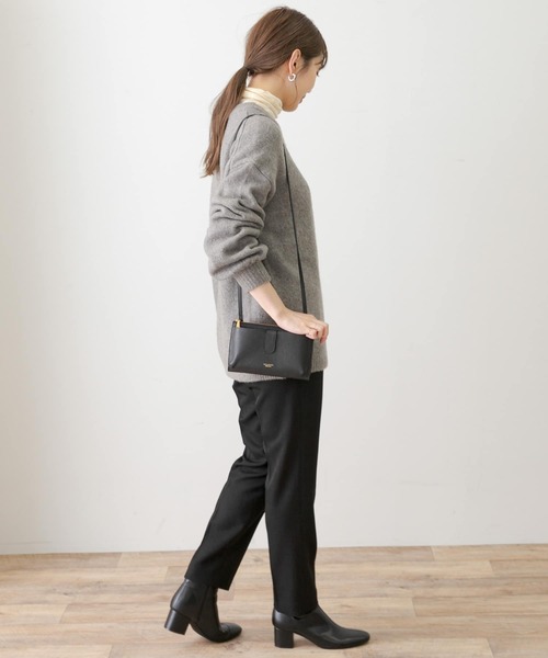 URBAN RESEARCH Sonny Label（アーバンリサーチサニーレーベル）の「『3サイズ展開』センプレテーパードパンツ（その他パンツ・レディース・ブラック/グレー系その他・SMALL/MEDIUM/LARGE）」の11枚目の写真