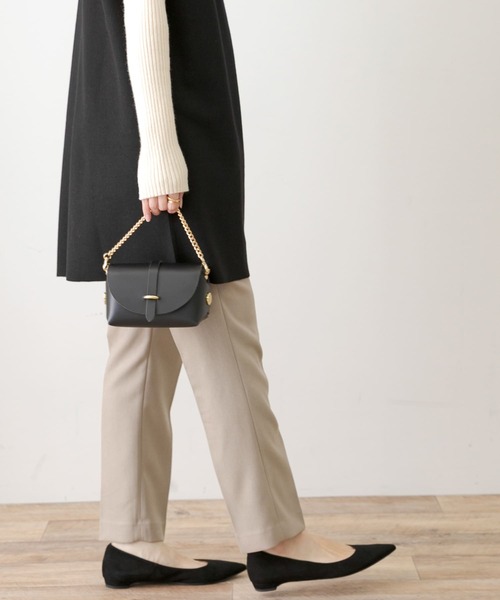 URBAN RESEARCH Sonny Label（アーバンリサーチサニーレーベル）の「『3サイズ展開』センプレテーパードパンツ（その他パンツ・レディース・ブラック/グレー系その他・SMALL/MEDIUM/LARGE）」の19枚目の写真