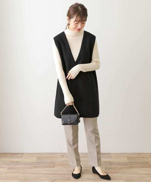 URBAN RESEARCH Sonny Label（アーバンリサーチサニーレーベル）の「『3サイズ展開』センプレテーパードパンツ（その他パンツ・レディース・ブラック/グレー系その他・SMALL/MEDIUM/LARGE）」の20枚目の写真