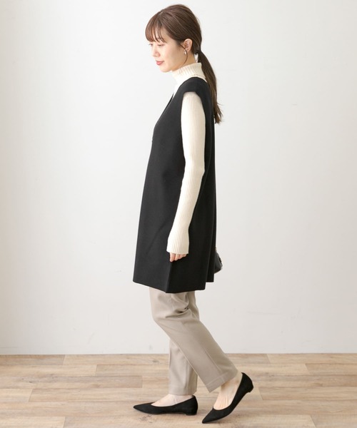 URBAN RESEARCH Sonny Label（アーバンリサーチサニーレーベル）の「『3サイズ展開』センプレテーパードパンツ（その他パンツ・レディース・ブラック/グレー系その他・SMALL/MEDIUM/LARGE）」の21枚目の写真