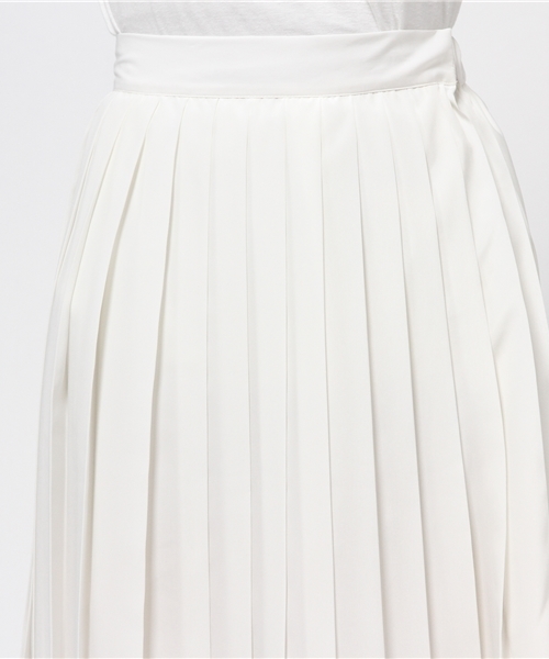 DISCOAT（ディスコート）の「【Discoat】デシンプリーツスカート（スカート・レディース・オフホワイト/グレー/レッド・ﾌﾘ-）」の7枚目の写真