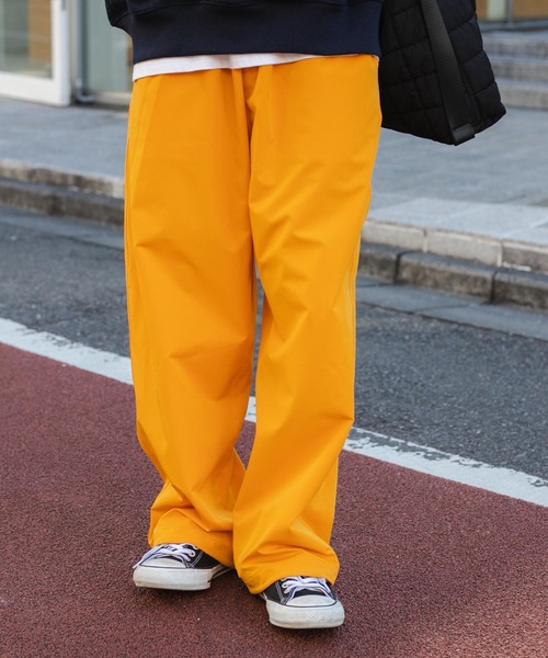 WEGO(ウィゴー)の「WEGO/トレーニングワイドパンツ(カーゴパンツ・メンズ・ブラック/ブルー/レッド/マスタード/パープル/グレー・MEDIUM/LARGE)」の5枚目の写真